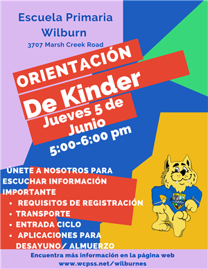 Kindergarten Orientation